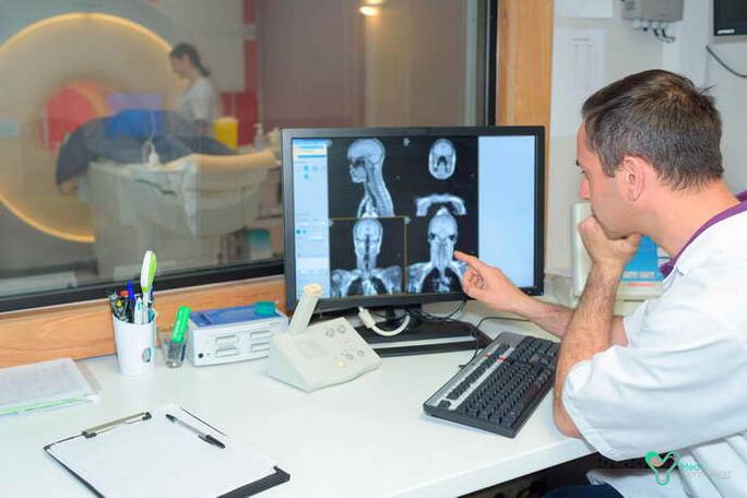 Počítačová diagnóza hrudní osteochondózy