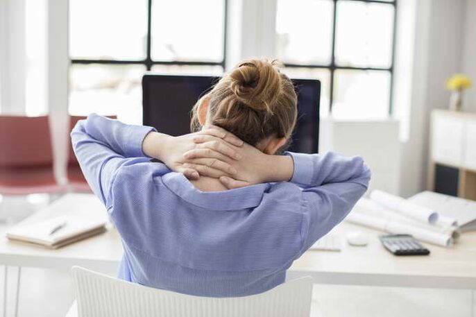 hrudní osteochondrosis během sedavé práce