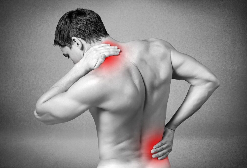 bolest způsobená osteochondrózou